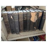 CHARLES DICKENS BOOKS 1929, SET OF 10