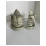 MARBLE BOOK ENDS