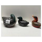SWAZI COLORFUL DUCK CANDLES