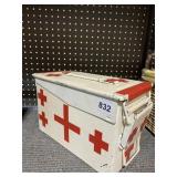 AMMUNITION BOX WITH MEDICAL CROSSES