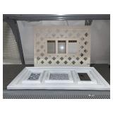 TWO THREE SECTION PICTURE FRAMES