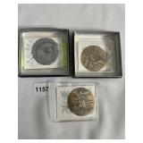 WENDELL AUGUST ORNAMENTS TWO WITH BOXES