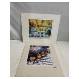 10/100 SIGNED LOWER RIGHT ADIRONDACKS CHAIR