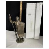 HIPPOCRATES BRONZE FINISH FIGURINE