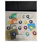 20 ASSORTED 45 RECORDS GOOD CONDITION