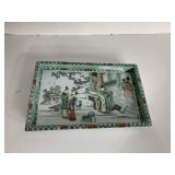 MEATTAHEDEH EARLY REPRODUCTION PORCELAIN TRAY