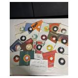 20 ASSORTED 45 RECORDS GOOD CONDITION