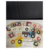 20 ASSORTED 45 RECORDS GOOD CONDITION