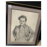 PRINT BY JOHN M FLYNN, 23 X 19