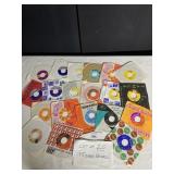 20 ASSORTED 45 RECORDS GOOD CONDITION