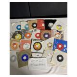 20 ASSORTED 45 RECORDS GOOD CONDITION