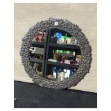 GRAPE MOTIF ROUND MIRROR 24" D