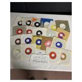 20 ASSORTED 45 RECORDS GOOD CONDITION