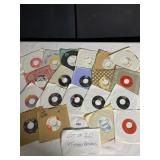 20 ASSORTED 45 RECORDS GOOD CONDITION