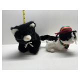 TWO CAT FIGURES KURT