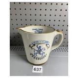 SIMPLE SYRUP BICENTENNIAL PITCHER MADE FOR ARROW
