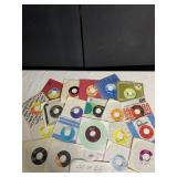 20 ASSORTED 45 RECORDS GOOD CONDITION