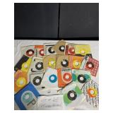 20 ASSORTED 45 RECORDS GOOD CONDITION