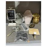 PRICE BRASS DUCK WALL HANGING PLANTERS ETCETERA