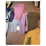 LARGE ASSORTMENT OF CLOTHES SEE PHOTOS