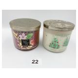 TWO NEW CANDLES SWEET CHERRY PIE AND FRESH BALM