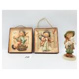 1962 THE SHEEP HERDER HUMMEL, 2 HUMMEL WALL