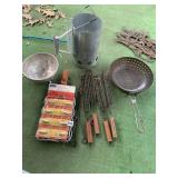 GRILLING TOOLS, KEBAB HOLDERS, CORN HOLDERS, ETC.