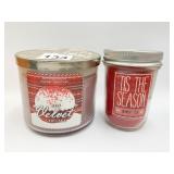 BATH AND BODY WORKS - TIS THE SEASON CANDLES