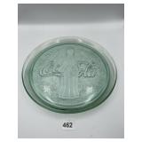 13" GLASS COCO COLA PLATTER
