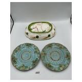 RABBIT MOLD WALL HANGING 11", DECORATIVE PLATES