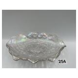9" OVAL IRIDESCENT BOWL