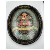 ANHEUSER BUSCH TIN SERVING TRAY