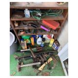 ASSORTED TOOLS AND CHEMICALS