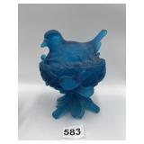 6X6 DOVE ON NEST IN TREE, MINOR CHIP ON TAIL