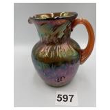 4.5 CARNIVAL GLASS CREAMER