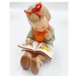 HUMMEL GIRL READING BOOK