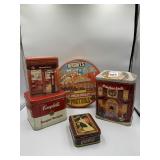 ASSORTED VINTAGE TINS