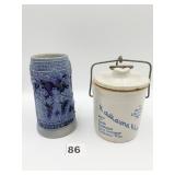 STEIN GERMAN SALT GLAZE 5 1/2-INCH-HIGH GOOD