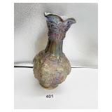 10" BLACKBERRY MOTIF VASE