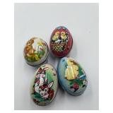 1981 ENESCO TIN EASTER EGGS