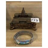 WASHINGTON DC BRACELET AND BRONZE CAPITOL
