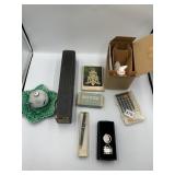 2 ROBINSON MALL KEYCHAINS, PLAYER PIANO ROLL,