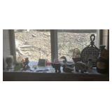 GOOSE TRIVET, WOODEN DECORATIONS, WINE O CLOCK