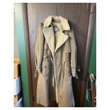 LONG SZ 14 TRENCH COAT WITH SHERPA LINING