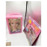 SEALED BARBIE 1991 CALENDAR AND 2000 BARBIE CASE