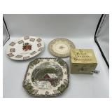 ROYAL DOULTON BUNNYKINS DISH, AND PLATES
