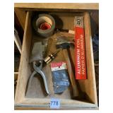 DUCT TAPE, ALUMINUM FOIL, TOOLS