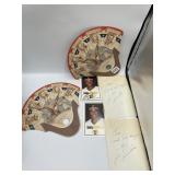BOBBY BONILLA AUTOGRAPHS, VINTAGE PAPER FANS,
