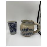 SALT GLAZE MUG, MADE IN GERMANY TUMBLER