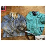 RUSTLER XL DEMIN JACKET AND WIND BREAKER